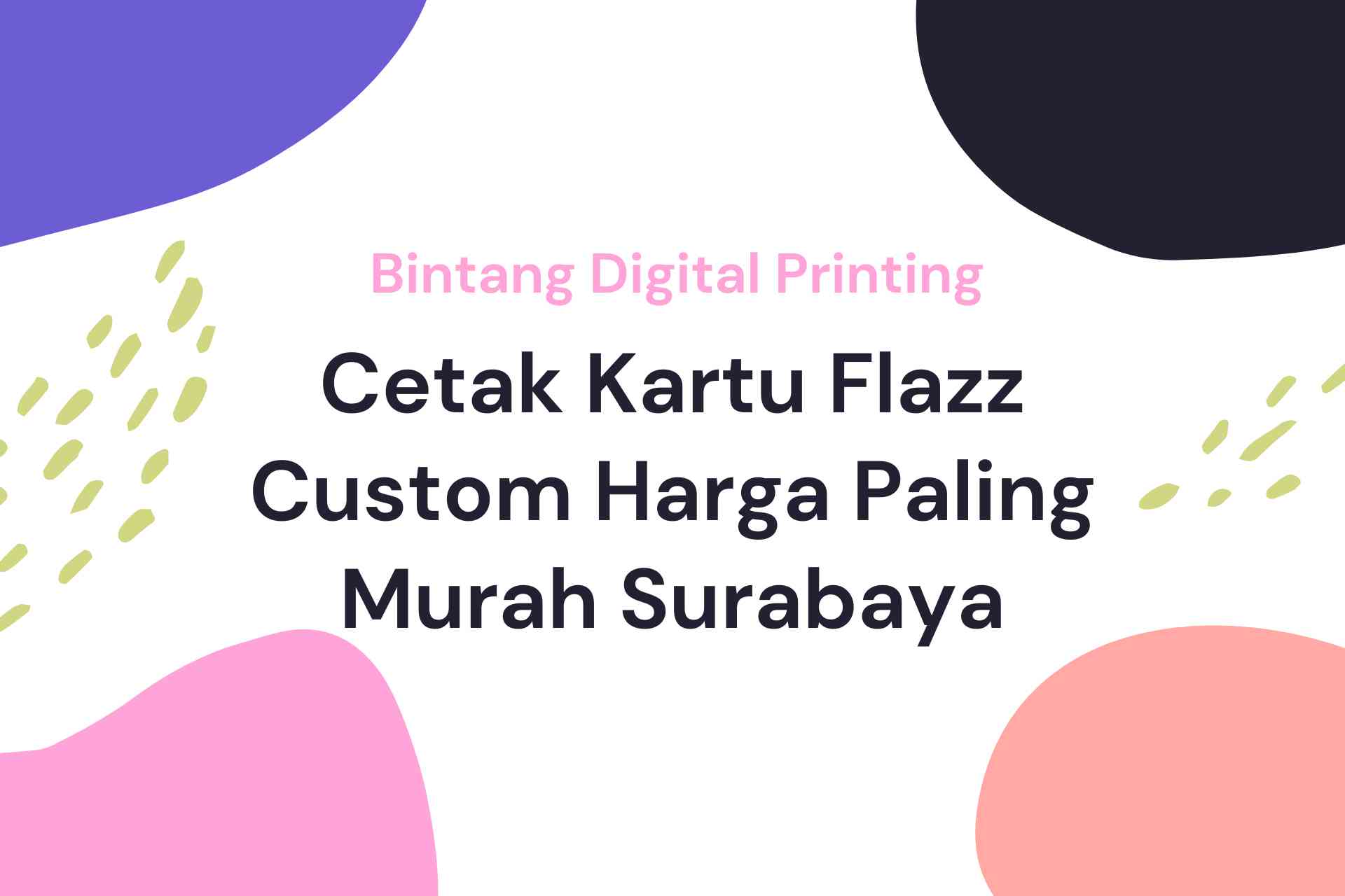 Cetak Kartu Flazz Custom Harga Paling Murah Surabaya