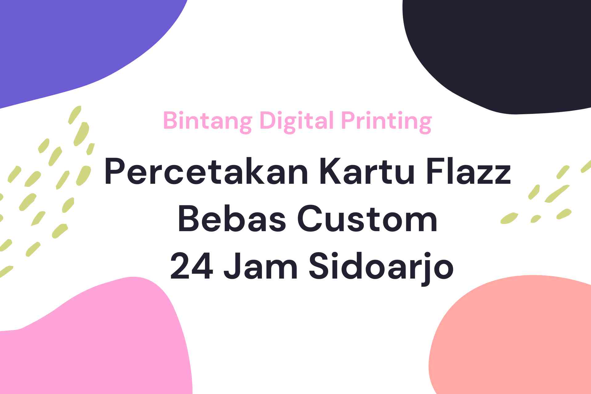 Percetakan Kartu Flazz Bebas Custom 24 Jam Sidoarjo